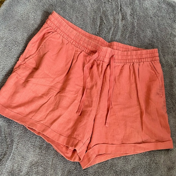 Linen type cozy shorts - Picture 1 of 2